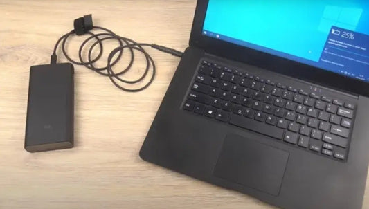 USB Type-C 100W кабель живлення та перехідник кутовий DC 5.5×1.7 для зарядки ноутбука, 78315