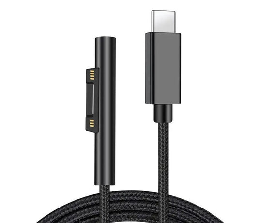 Type-C кабель для Microsoft Surface Pro X, 8, 7, 6, 5, 4, 3 та Surface Book 2/1