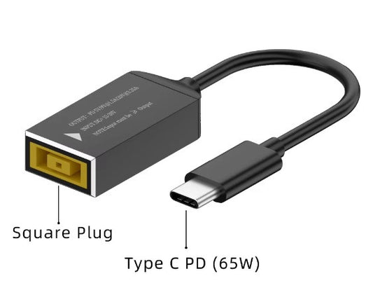 DC 11×4.0 на Type-C 65W - Перехідник для зарядки ноутбука