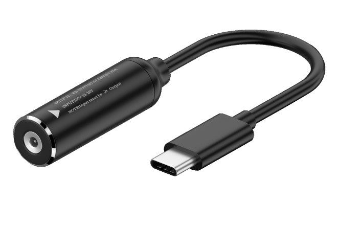 Переходник DC 5.5×2.5 на Type-C 65W для зарядки ноутбука