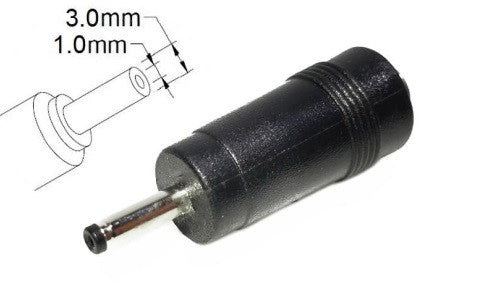 Переходник питания 5.5x2.1 до 3.0x1.1 мм для блока питания