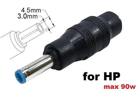 Переходник питания 5.5x2.1 до 4.5x3.0 мм HP