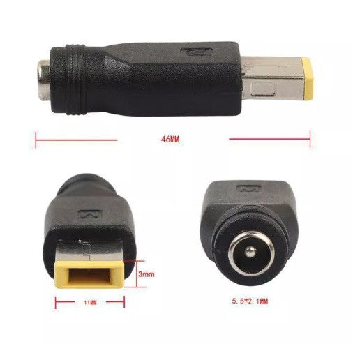 Переходник питания 5.5x2.1 к Square для блока питания