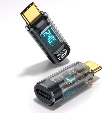 Цифровий світлодіодний Type-C тестер 8K 60HZ PD 240W