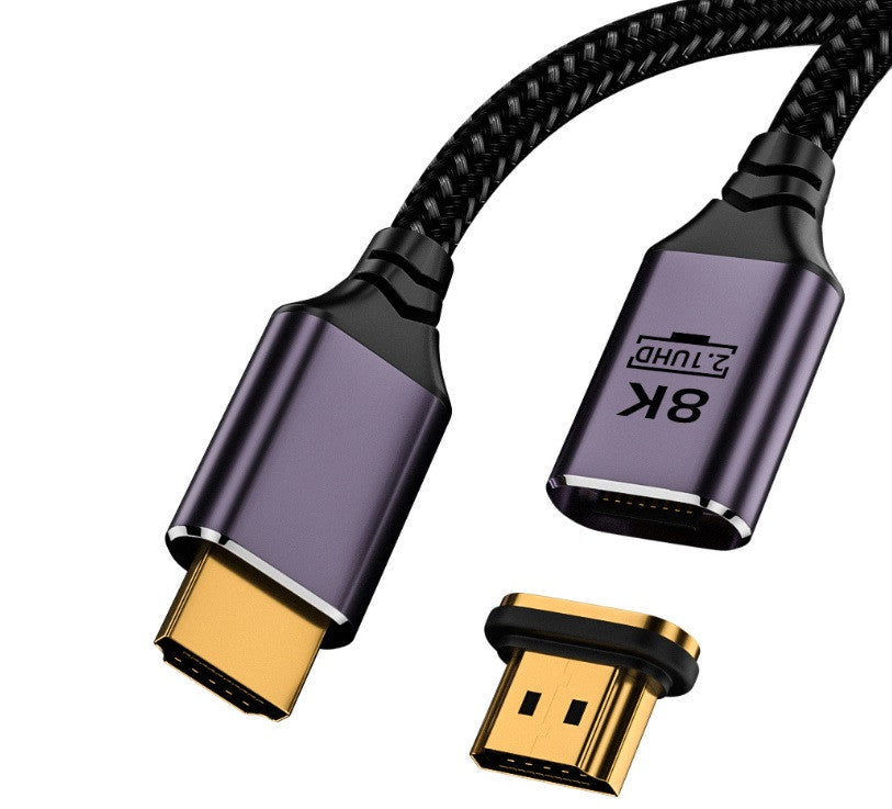 HDMI-HDMI кабель UltraHD 2.1 с магнитным коннектором 8K 60HZ 4K 120HZ