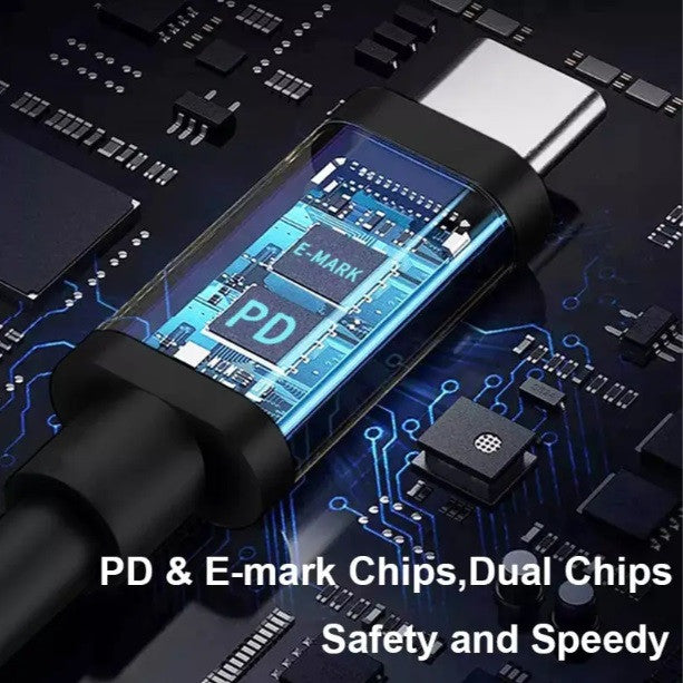 USB Type-C 100W кабель живлення та перехідник DC 2.5×0.7 мм для ноутбуків Asus