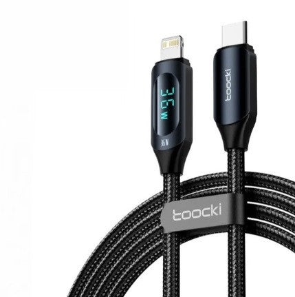 Кабель Toocki Type-C to Lightning PD 27W для Apple