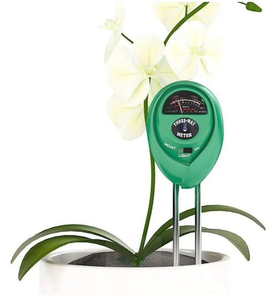 Аналізатор грунту 3 в 1 pH, вологість, освітленість