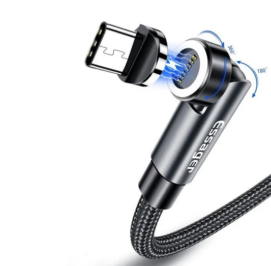 Магнитный кабель Essager Micro USB 2m 2.1A 360°