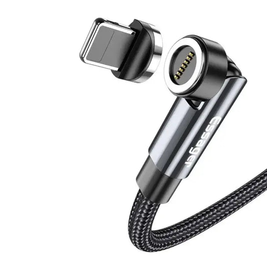 Магнитный кабель Essager Lightning Apple iPhone 2m 2.1A 360° 77521