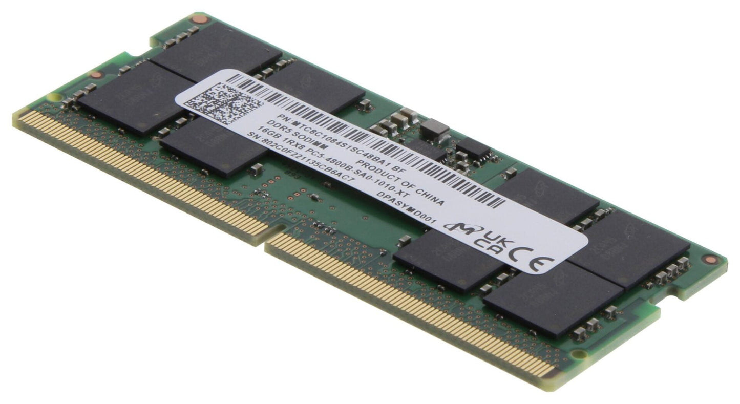 SODIMM 16Gb DDR5 4800MHz Micron MTC8C1084S1SC48BA1