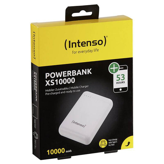 Батарея універсальна Intenso XS10000 10000mAh microUSB, USB-A, USB Type-C, White (7313532)