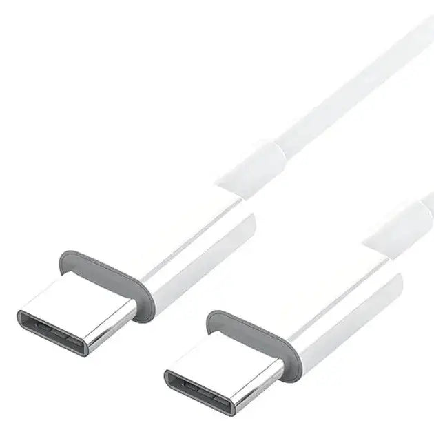 Зарядний кабель Type-C – Type-C PD 100W (1 м) білий