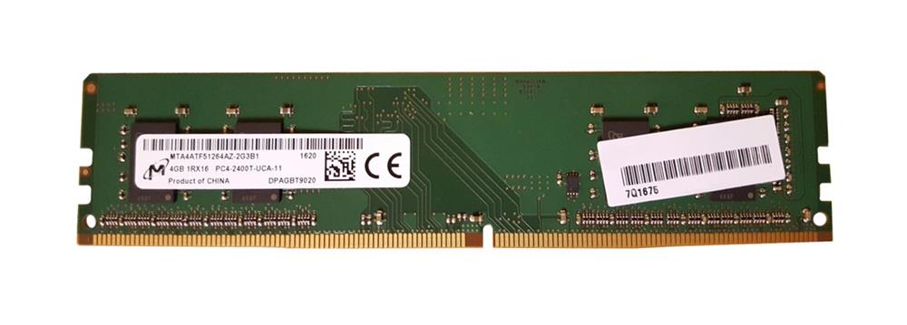 DIMM DDR4 4GB 2400MHz PC-19200 Micron MTA4ATF51264AZ-2G3B1