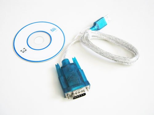 Кабель USB-COM (RS232) / 9 pin / HL340 / драйвера в комплекті