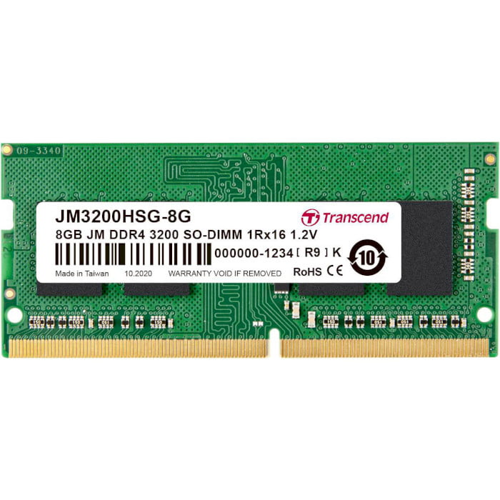 SoDIMM DDR4 8GB 3200 MHz Transcend JM3200HSG-8G