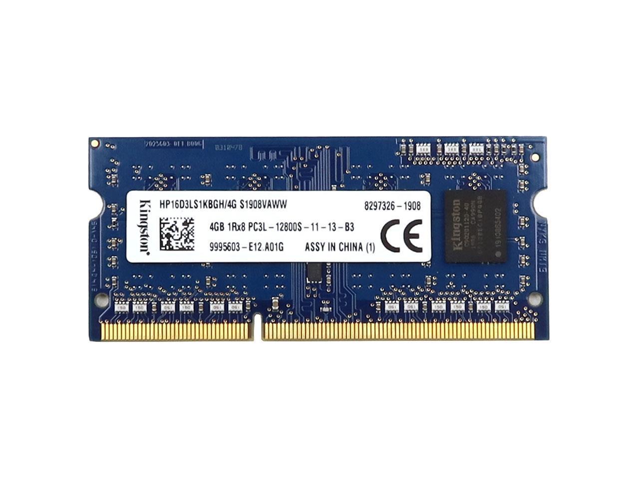 SODIMM 4Gb DDR3L 1600MHz Kingston HP16D3LS1KBGH/4G