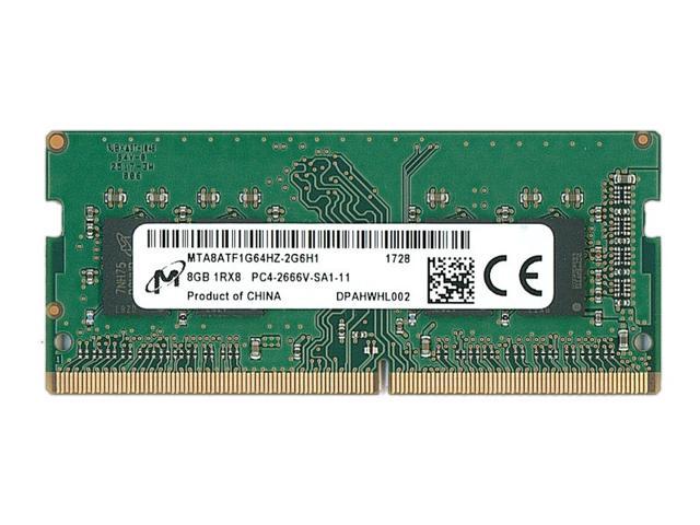 SODIMM 8Gb DDR4-2666 Micron MTA8ATF1G64HZ-2G6H1