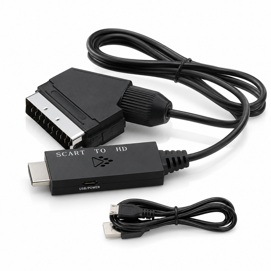 Кабель-перехідник SCART в HDMI 1080P