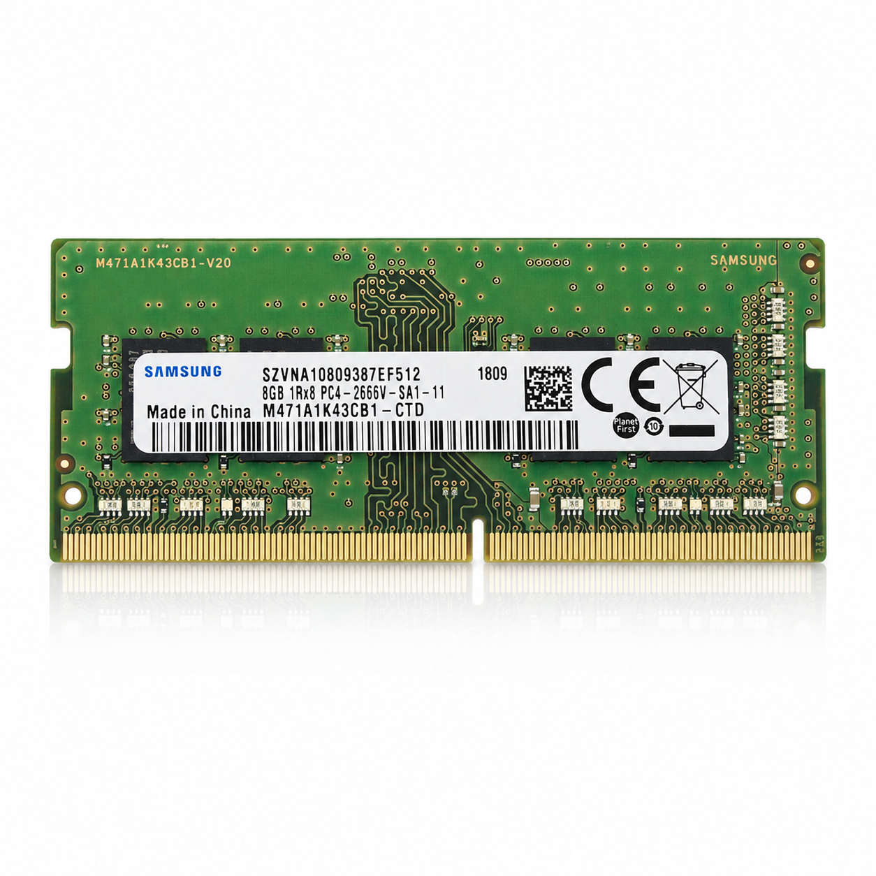 SODIMM DDR4 8GB Samsung M471A1K43CB1-CTD – купить