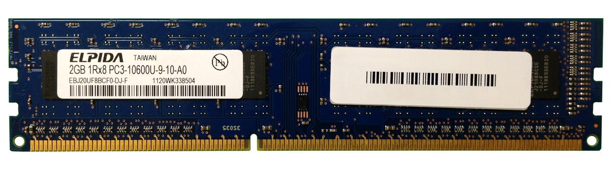 DIMM 2GB DDR3 1333MHz Elpida EBJ20UF8BCF0-DJ-F
