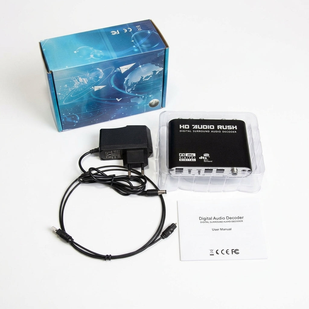Конвертер звука оптический S/PDIF в 5.1