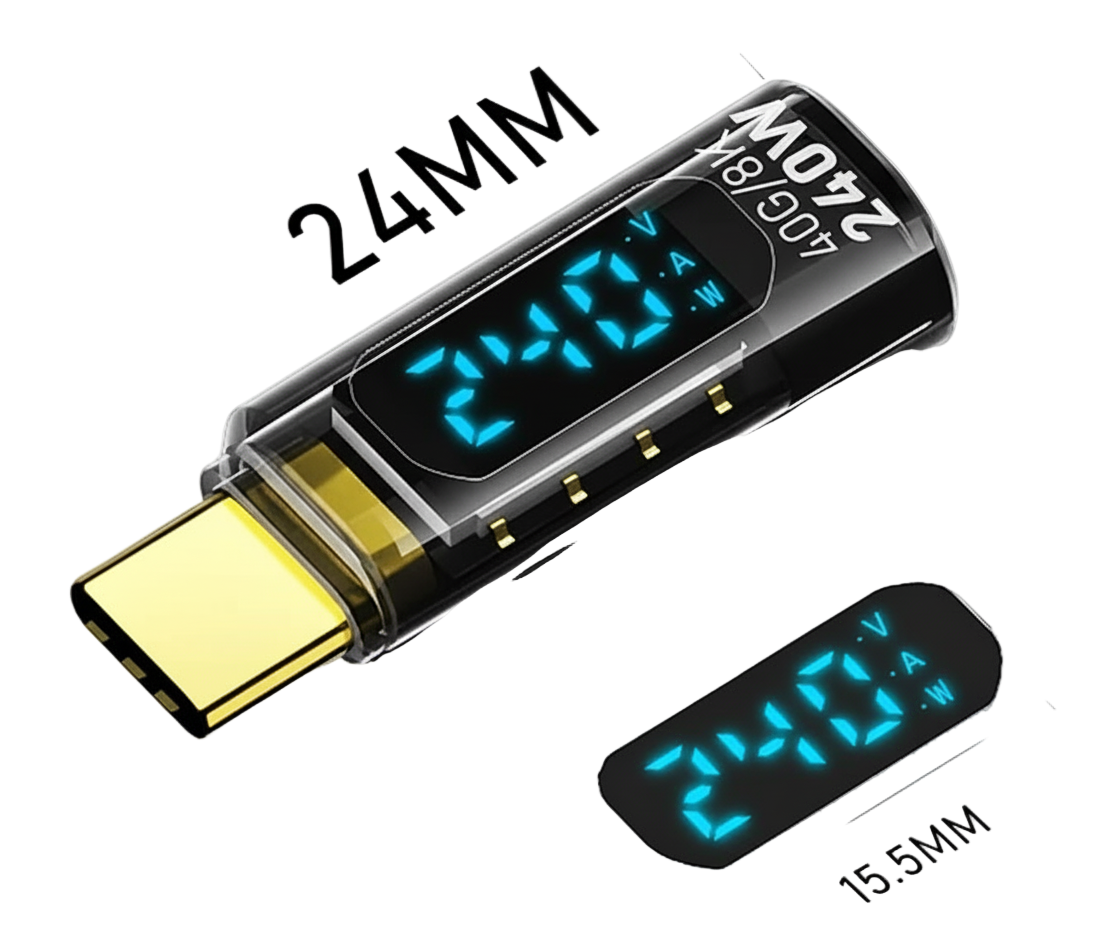 Адаптер DC 5.5×2.1 на Type-C 100W E-marke