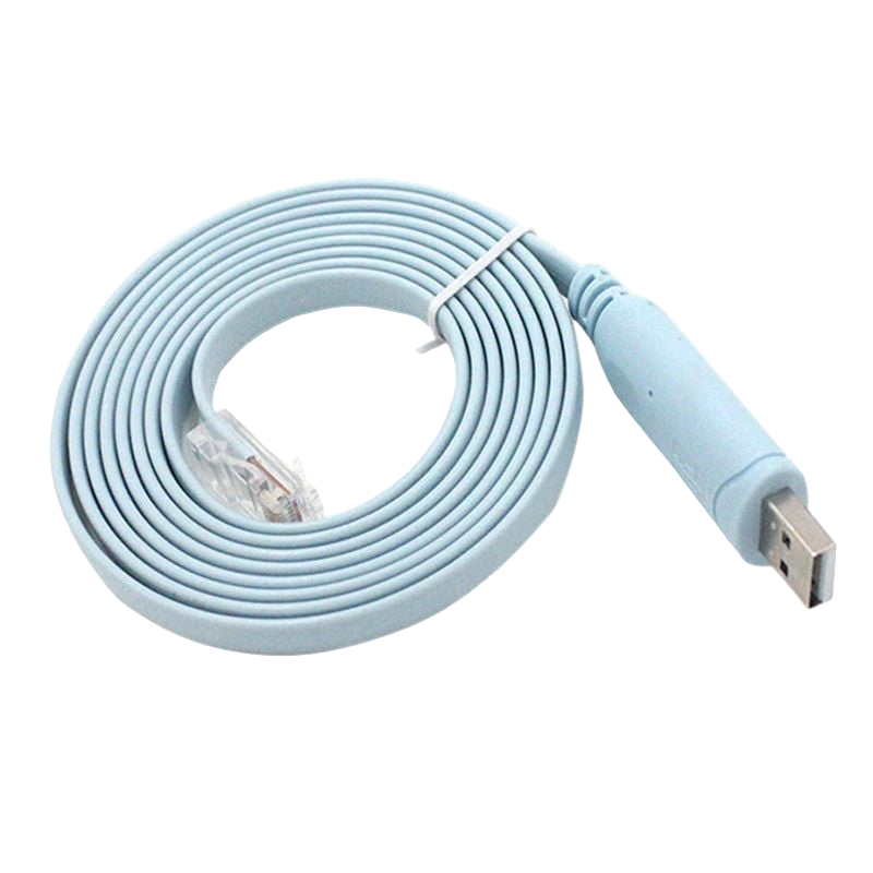 Кабель консольный USB RS232 (RJ45); 1.8 м