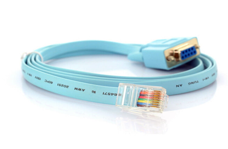 Консольный кабель для маршрутизатора Cisco; 1.5 м; RS232 to RJ45