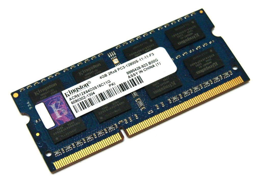 SODIMM 4Gb DDR3 1600MHz Kingston ACR512X64D3S16C11G