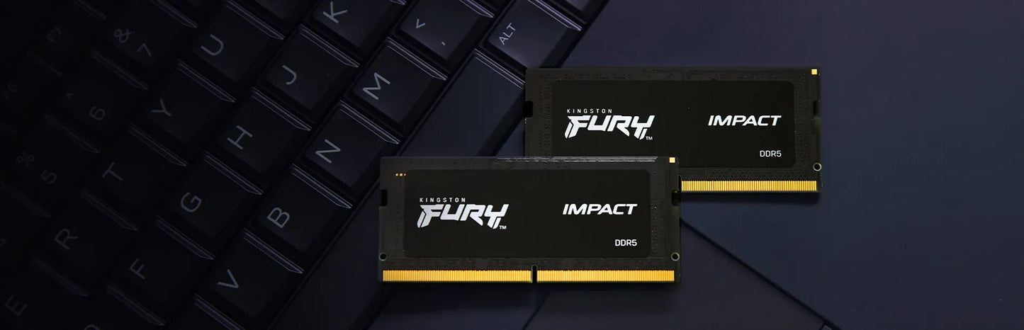 Kingston Fury 16GB DDR5 6000 MHz SoDIMM memory module (KF564S38IB-16)