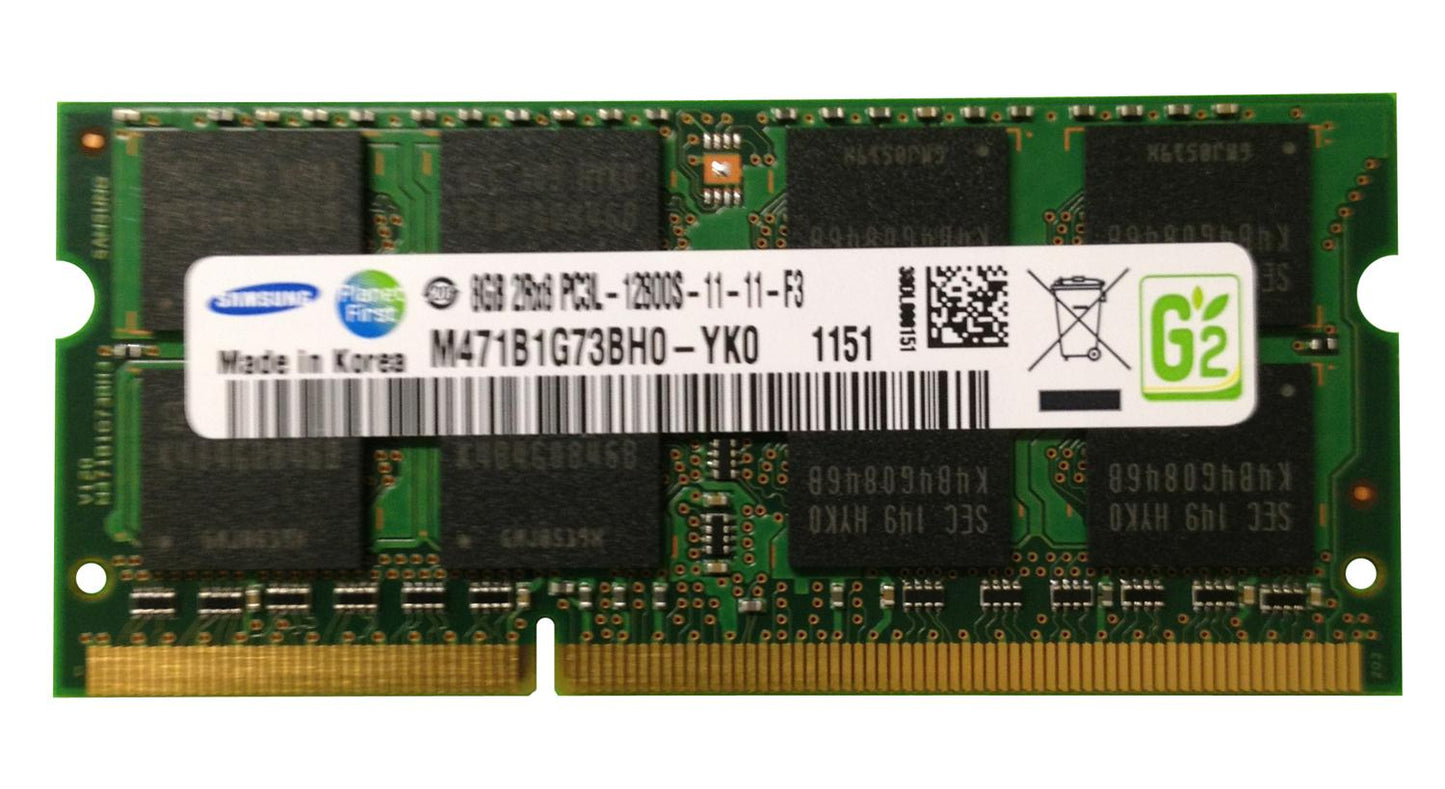 SODIMM DDR3L 8GB 1600MHz PC-12800 Samsung M471B1G73BH0-YK0