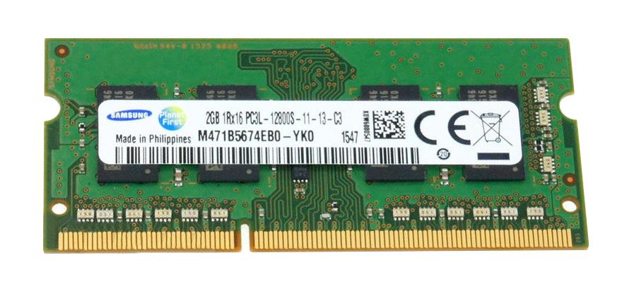 SODIMM DDR3L 2GB 1600MHz PC-12800 1.35V Samsung M471B5674EB0-YK0