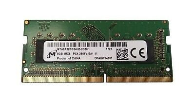 SODIMM 8Gb DDR4-2666 Micron MTA8ATF1G64HZ-2G6E1