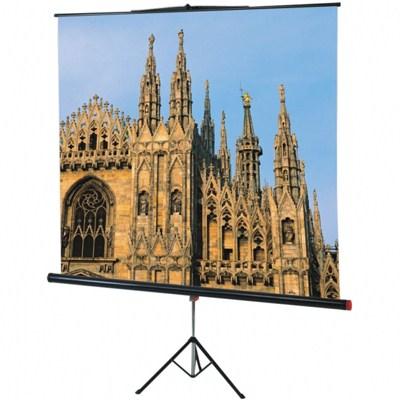 Проекційний екран Sopar; 1:1; 155х155 cm; односторонній; переносний на тринозі; 1150