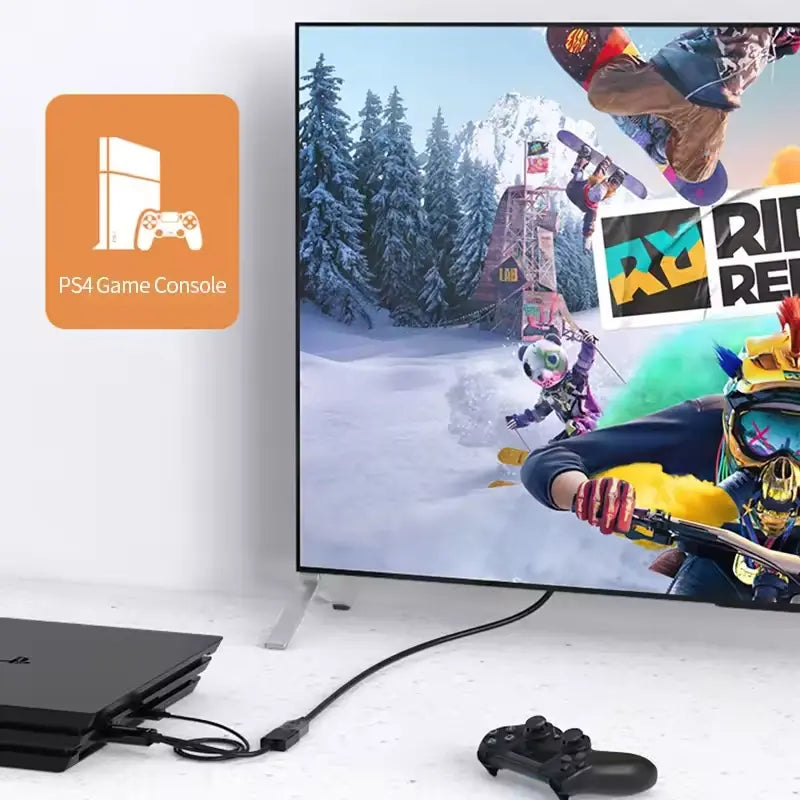 Конвертер HDMI to Displayport, 4K, HDMI 2.0