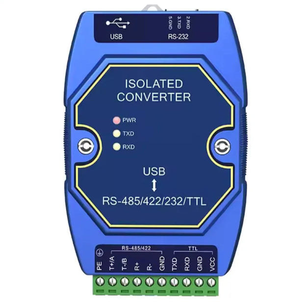 Промышленный конвертер USB Type-C в RS232/RS422/RS485/TTL CDSENT E810-U15 FTDI