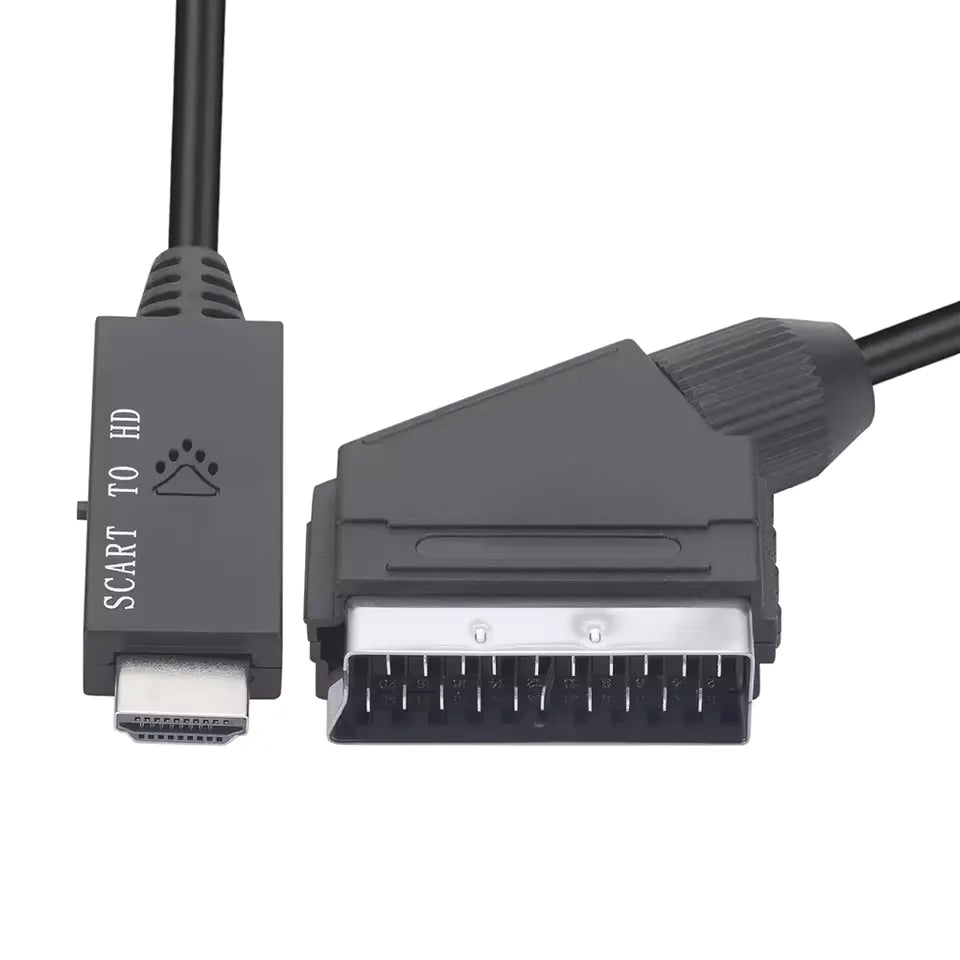 Кабель-перехідник SCART в HDMI 1080P