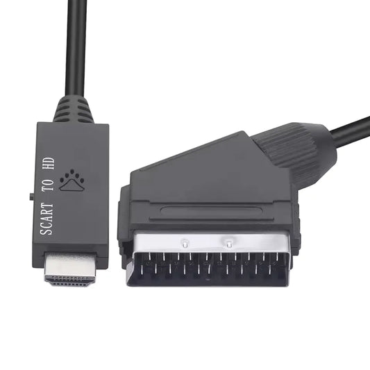 Кабель-переходник SCART в HDMI 1080P