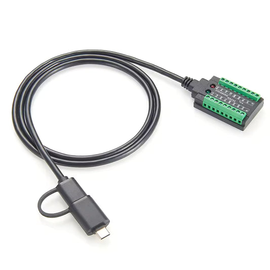 Ізольований USB-C > RS232/485/422/TTL конвертер PCM-KW-469