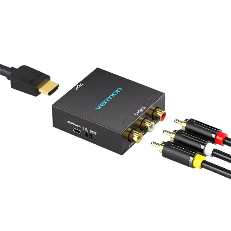 Конвертор HDMI to AV RCA (тюльпан) Vention