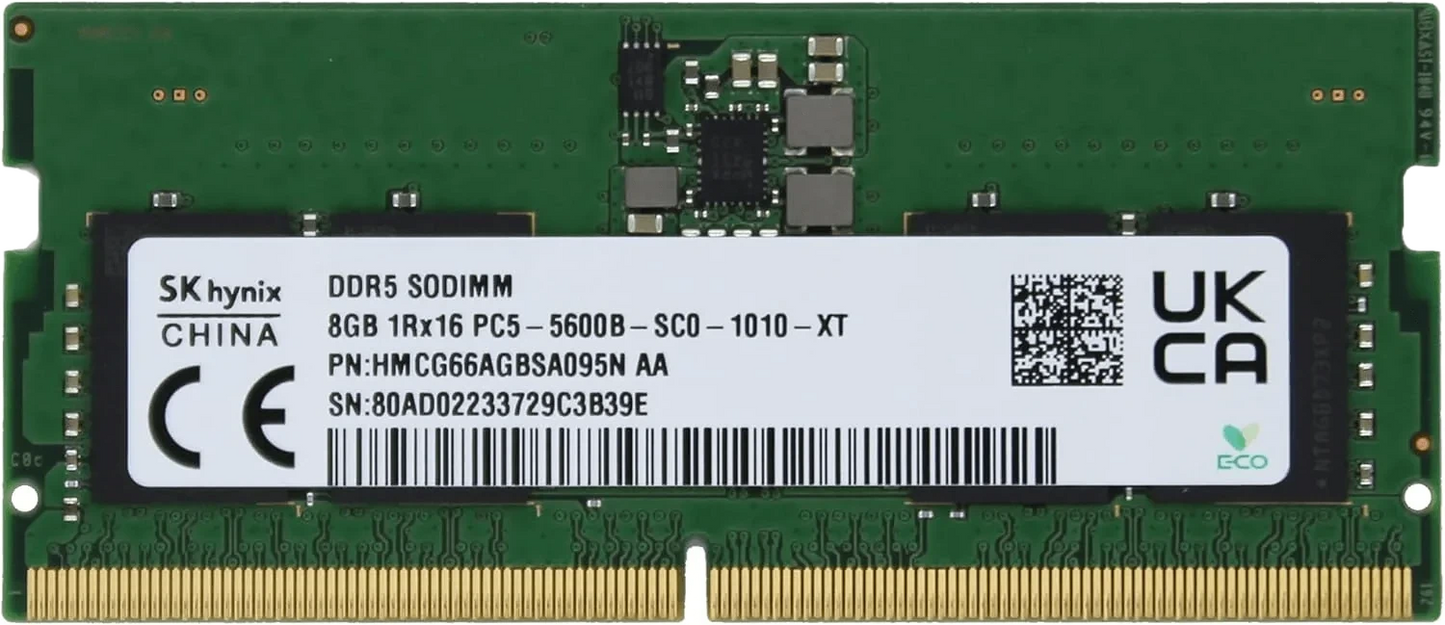 SODIMM 8Gb DDR5 5600 Hynix HMCG66AGBSA095N