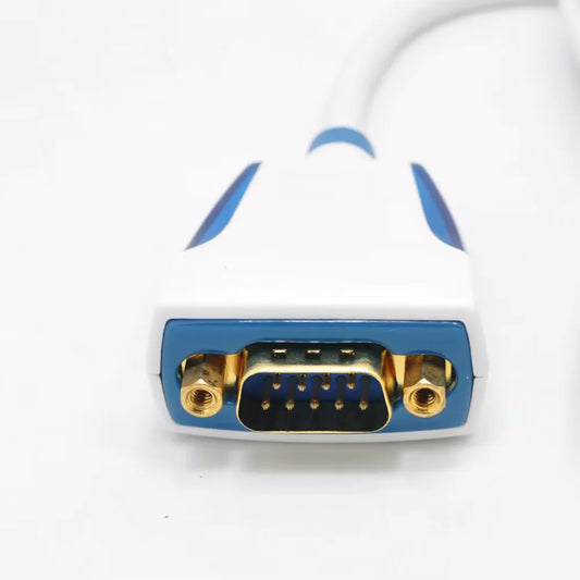 Переходник USB – RS232, FTDI чипсет, 20см, белый