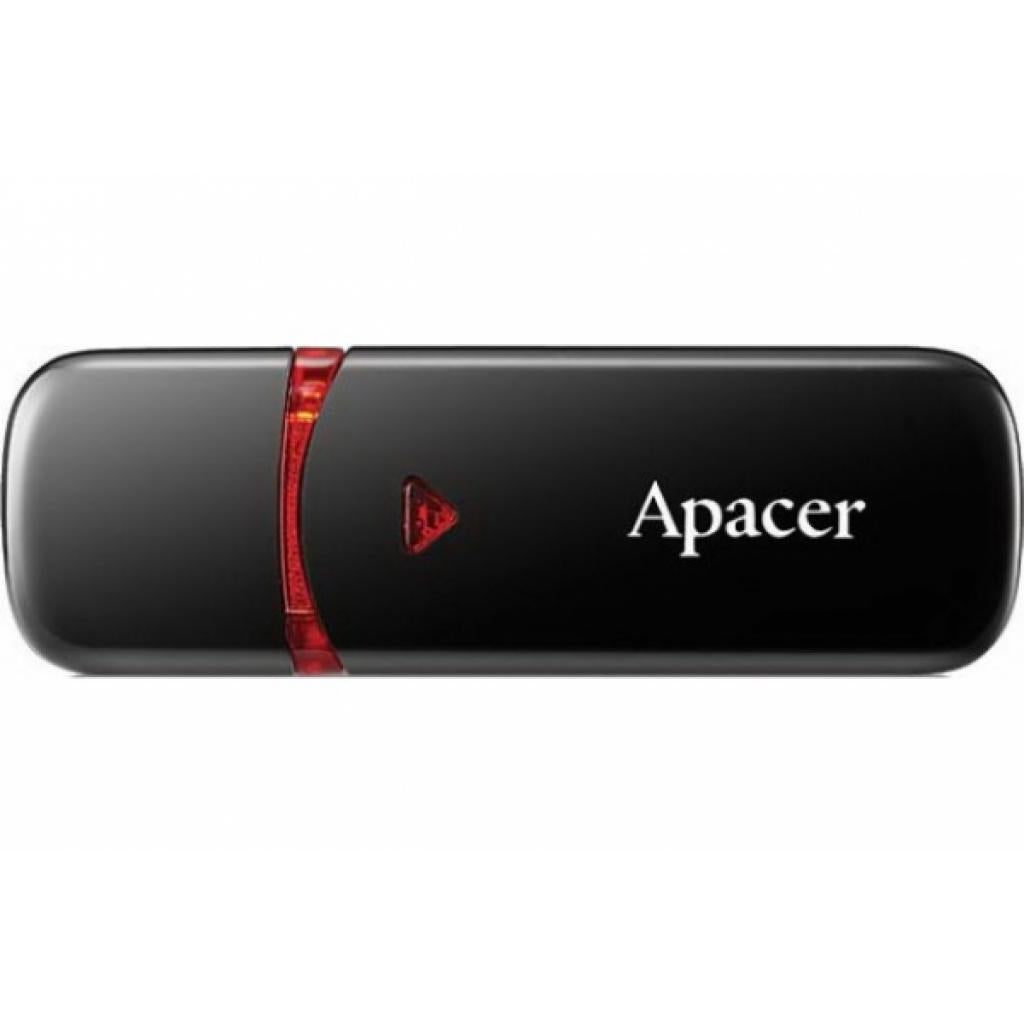 USB флеш накопитель Apacer 32GB AH333 Black USB 2.0 (AP32GAH333B-1)