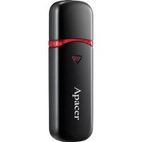 USB флеш накопитель Apacer 64GB AH333 Black USB 2.0 (AP64GAH333B-1)