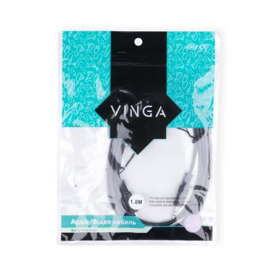 Кабель Jack 3.5mm 1.8m Vinga (3.5ST01-1.8)