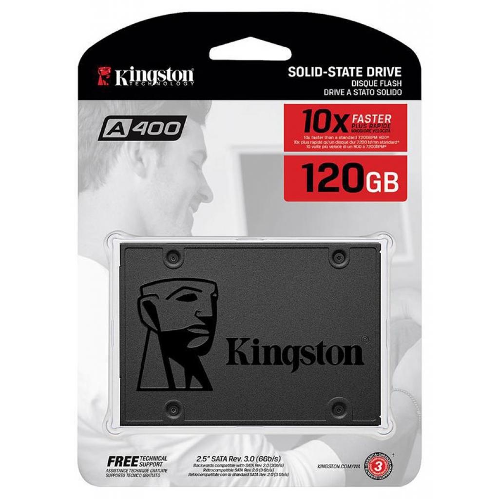 Накопичувач SSD 2.5 120GB Kingston (SA400S37/120G)
