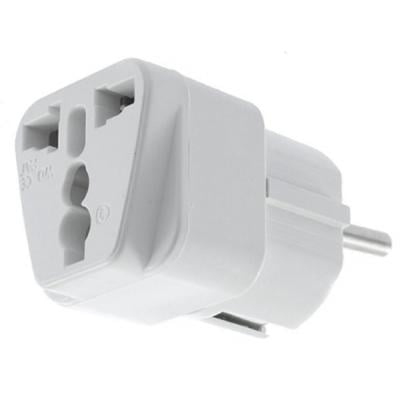 Перехідник Atcom UK/US-розетка - Євро-вилка (17441)