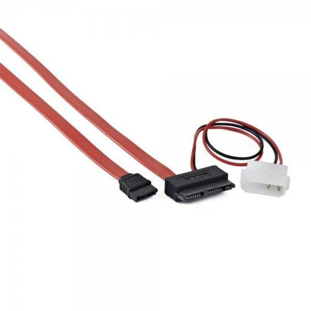 Кабель Molex+SATA to MicroSATA 0.25m Cablexpert (CC-MSATA-001)