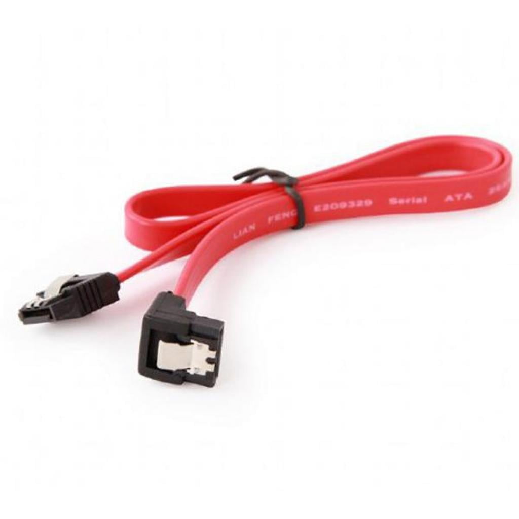 Кабель передачі даних SATA III 0.5m Cablexpert (CC-SATAM-DATA90)